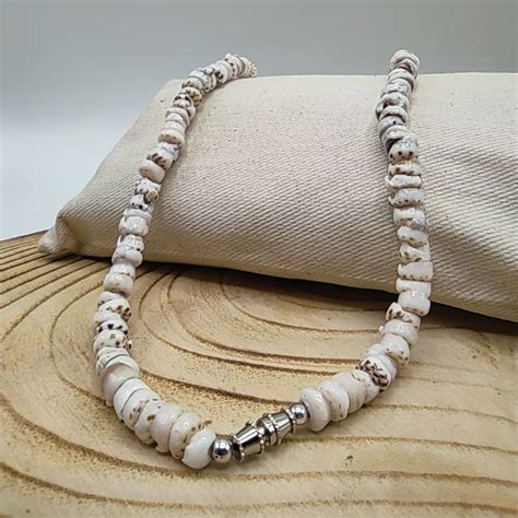 prada puka shell necklace|real puka shell necklace.